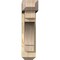 Ekena Millwork Merced Craftsman Rough Sawn Bracket w/ Offset Brace, Douglas Fir, 6"W x 24"D x 24"H BKT0604X24X24MRC04RDF - alternate 4